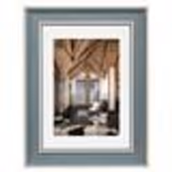 Hama Rustic, Verre, Polystyrène, Bleu, Cadre pour une seule photo, Table, Mur, 9 x 13 cm, Rectangulaire
