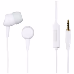 Hama Kooky, Avec fil, Appels/Musique, 20 - 20000 Hz, 12 g, Casque, Gris, Blanc