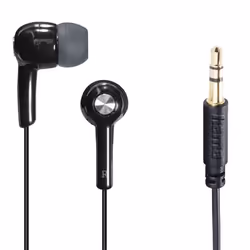Hama Gloss, Avec fil, Musique, 20 - 20000 Hz, Écouteurs, Noir, Gris