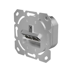 Hama 00200775 prise de courant 2 x RJ-45 Blanc