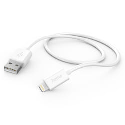 Hama 00201579 câble Lightning 1 m Blanc
