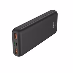 Hama PD20-HD, 20000 mAh, Lithium Polymère (LiPo), Anthracite