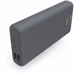Hama Supreme 24HD, 24000 mAh, Lithium Polymère (LiPo), Gris