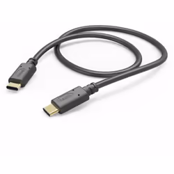 Hama 00201591, 1,5 m, USB C, USB C, USB 2.0, 480 Mbit/s, Noir