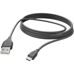 Hama 00201588 câble USB 3 m USB 2.0 USB A Micro-USB B Noir