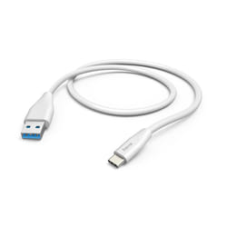 Hama 00201596 câble USB 1,5 m USB 2.0 USB A USB C Blanc