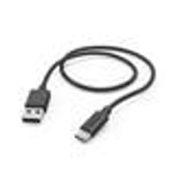 Hama 00201594 câble USB 1 m USB 2.0 USB A USB C Noir
