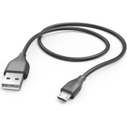 Hama 00201586 câble USB 1,5 m USB 2.0 Micro-USB A USB A Noir