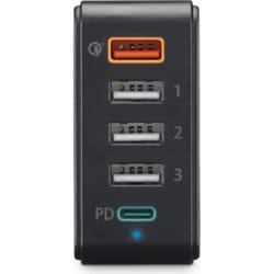 Hama 00201630 chargeur d'appareils mobiles Chargeur électrique, Smartphone, Tablette Noir Secteur Charge rapide Intérieure