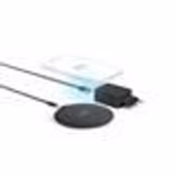 Hama QI-FC15 Metal, Intérieure, Secteur, Recharge sans fil, 1 m, Noir