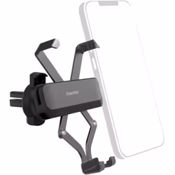 Hama Gravity Pro, Mobile/smartphone, Support passif, Voiture, Noir