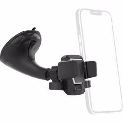 Hama Easy Snap, Mobile/smartphone, Support passif, Voiture, Noir