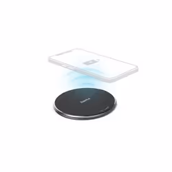 Hama QI-FC10, Intérieure, USB, Recharge sans fil, 1 m, Noir