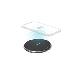 Hama QI-FC10 Smartphone Noir USB Recharge sans fil Charge rapide Intérieure