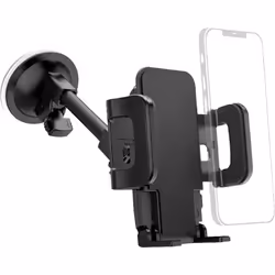 Hama Compact, Mobile/smartphone, Support passif, Voiture, Noir