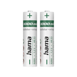 Hama 00223523 pile domestique Batterie rechargeable AAA Hybrides nickel-métal (NiMH)