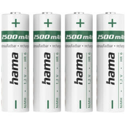 Hama 00223531 pile domestique Batterie rechargeable AA Hybrides nickel-métal (NiMH)