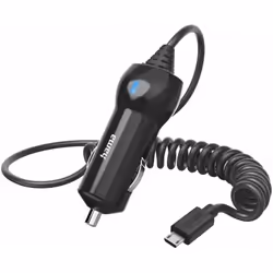 Hama 00201608, Auto, Lightning, 5 V, 1,2 A, 1 m, Noir