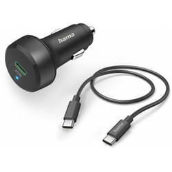 Hama 00201614 chargeur d'appareils mobiles Smartphone Noir Lightning Auto