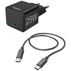 Hama 00201623 chargeur d'appareils mobiles Smartphone, Tablette Noir Secteur Charge rapide Intérieure