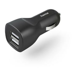 Hama 00201636 chargeur d'appareils mobiles Smartphone Noir Allume-cigare Auto