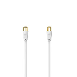 Hama 00305067 câble coaxial 3 m Blanc
