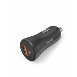 Hama Qualcomm® Quick Charge™ 3.0 Chargeur électrique, Smartphone, Tablette Noir Allume-cigare Charge rapide Auto