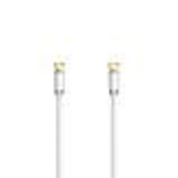 Hama 00305070 câble coaxial 1,5 m Type F Blanc
