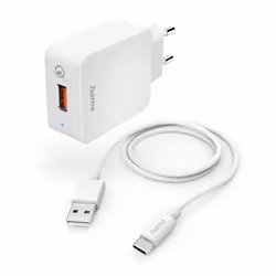 Hama 00201626, Intérieure, Secteur, 12 V, 1,5 m, Blanc