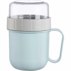 Hama 00181582, Boîte de rangement alimentaire, Adolescence, Bleu, Gris, Transparent, Acrylonitrile-Butadiène-Styrène (ABS), P ...
