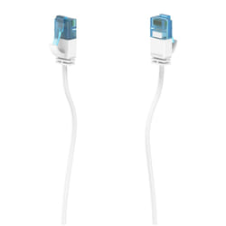 Hama Flexi-Slim câble de réseau Blanc 0,75 m Cat6a U/UTP (UTP)