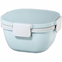 Hama 00181584, Boîte de rangement alimentaire, Adulte, Bleu clair, Polyéthylène, Polypropylène (PP), Silicone, Monochromatiqu ...