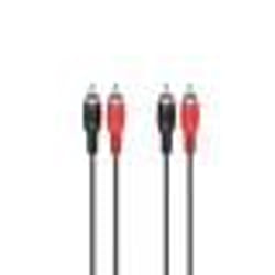 Hama 00305034 câble audio 3 m 2 x RCA Noir