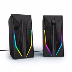 Hama BLAST-R 200, 2.0 canaux, Avec fil, Noir