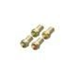 Hama 00305160 connecteur coaxial Type F 4 pièce(s)