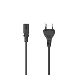 Hama 00223273 câble électrique Noir 1,5 m Coupleur C7