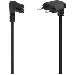 Hama 00223282 câble électrique Noir 1,5 m Coupleur C7