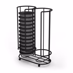 Xavax 00111269, 26 capsules, Métal, Noir, Bosch Tassimo, 160 mm, 80 mm
