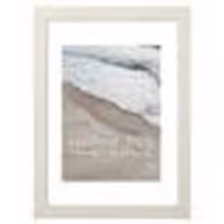Hama Waves, Verre, Panneaux MDF, Marron, Cadre pour une seule photo, Mur, 20 x 28 cm, Rectangulaire