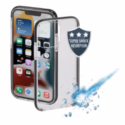 Hama 00215555, Housse, Apple, iPhone 14 Pro Max, 17 cm (6.7"), Noir, Transparent