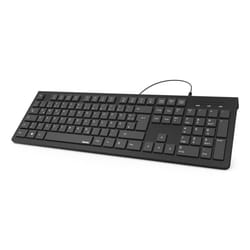 Hama KC-200 clavier QWERTY Ukrainien Noir