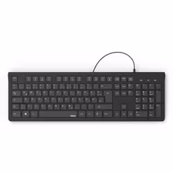 Hama KC-200 clavier QWERTY Ukrainien Noir - Vue supplémentaire 4