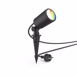 Hama 00176630, Smart garden lighting, Wi-Fi, Noir, LED, Multicolore, 3000 K