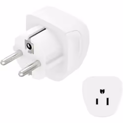 Hama 00223458, Type E/F (hybride), Droit, Droit, 100 - 250 V, 15 A, Blanc