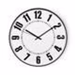 Hama Black Digits, Mur, Rond, Noir, Blanc, Plastique, Verre, Batterie