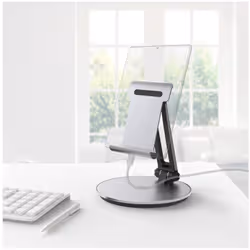 Hama 00125123 support Support passif Tablette / UMPC Noir, Argent - Vue supplémentaire 6