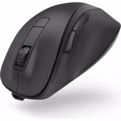 Hama MW-500 Recharge, Droitier, Optique, RF sans fil, 1600 DPI, Noir