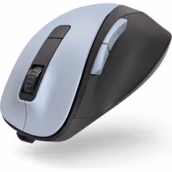 Hama MW-500 Recharge, Droitier, Optique, RF sans fil, 1600 DPI, Noir, Bleu
