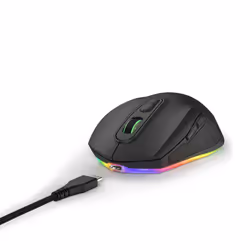 uRage Reaper 340, Droitier, Optique, USB Type-A, 8000 DPI, 1 ms, Noir