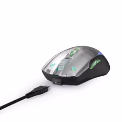 uRage Reaper 515, Droitier, Optique, USB Type-A, 12000 DPI, 1 ms, Noir